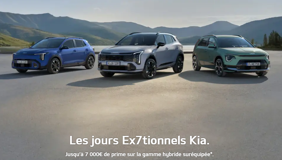 Les jours Ex7tionnels Kia